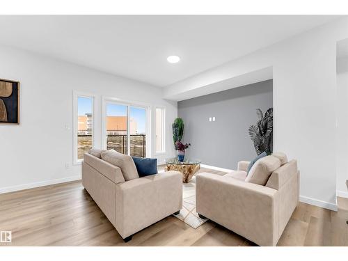 #67 130 Element Dr, St. Albert, AB - Indoor Photo Showing Living Room
