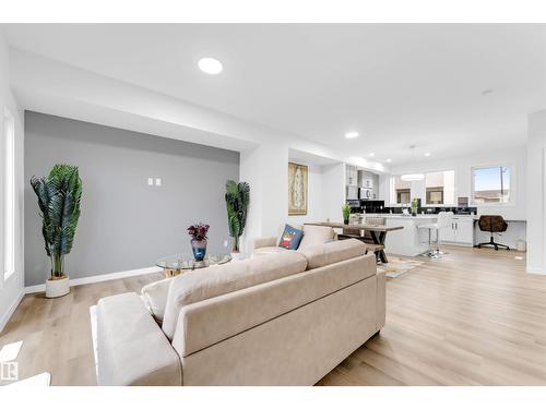 #67 130 Element Dr, St. Albert, AB - Indoor Photo Showing Living Room