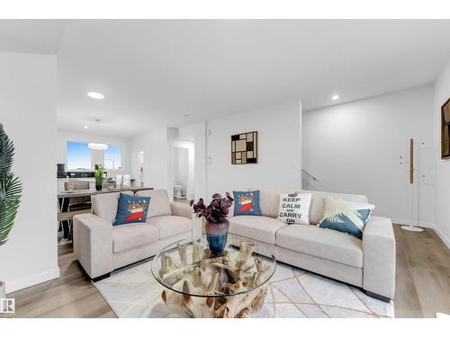 #67 130 Element Dr, St. Albert, AB - Indoor Photo Showing Living Room
