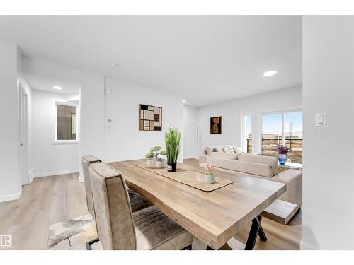 #67 130 Element Dr, St. Albert, AB - Indoor Photo Showing Dining Room