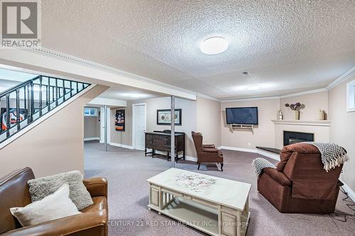 25 Devonshire Drive, Brampton, ON - Indoor Photo Showing Living Room With Fireplace