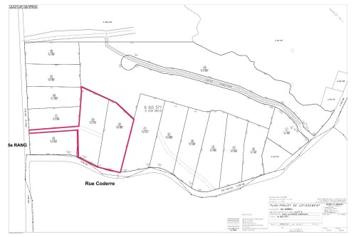 Plan (croquis) - 5E Rang, Saint-Alphonse-Rodriguez, QC 