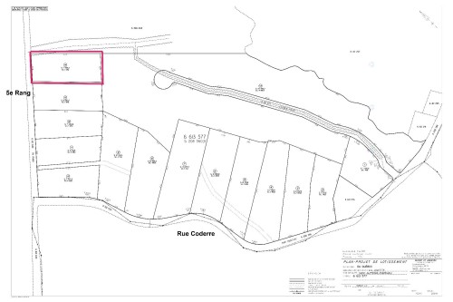 Plan (croquis) - 5E Rang, Saint-Alphonse-Rodriguez, QC 