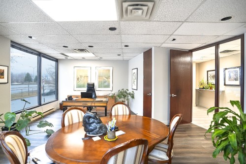 Office - 95-45 Place Charles-Le Moyne, Longueuil (Le Vieux-Longueuil), QC - Indoor Photo Showing Dining Room