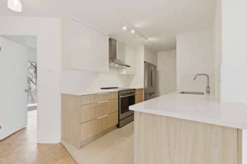 Kitchen - 4373 Av. Coloniale, Montréal (Le Plateau-Mont-Royal), QC - Indoor Photo Showing Kitchen With Upgraded Kitchen