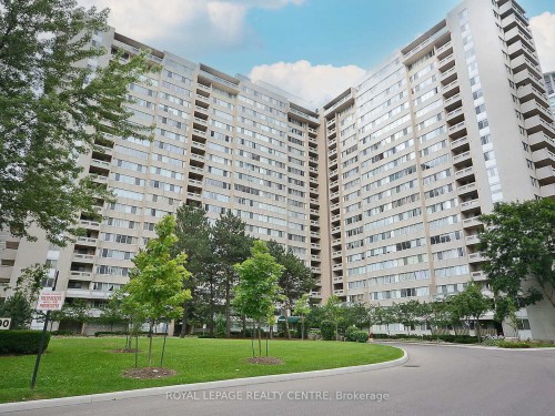 1604-3590 Kaneff Crescent W, Mississauga, ON - Outdoor With Balcony With Facade