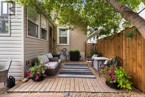 363 Leopold Crescent, Regina, SK - Outdoor With Deck Patio Veranda With Exterior