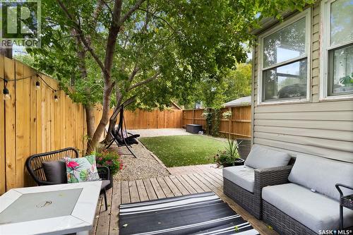 363 Leopold Crescent, Regina, SK - Outdoor With Deck Patio Veranda With Exterior