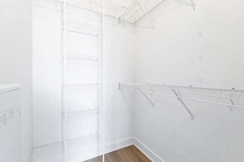 Penderie (Walk-in) - 1107-1200 Rue Drummond, Montréal (Ville-Marie), QC - Indoor With Storage