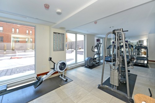 Salle d'exercice - 303-2000 Rue Drummond, Montréal (Ville-Marie), QC - Indoor Photo Showing Gym Room