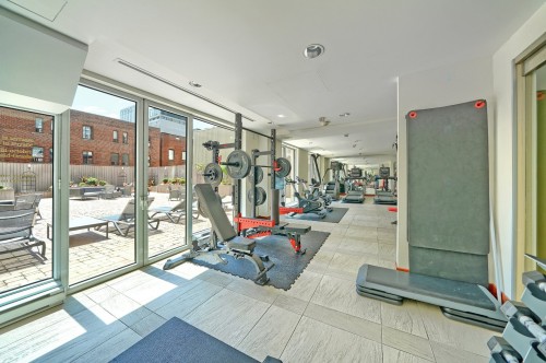 Salle d'exercice - 303-2000 Rue Drummond, Montréal (Ville-Marie), QC - Indoor Photo Showing Gym Room