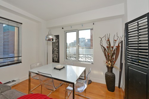 Salle à manger - 303-2000 Rue Drummond, Montréal (Ville-Marie), QC - Indoor Photo Showing Other Room With Fireplace