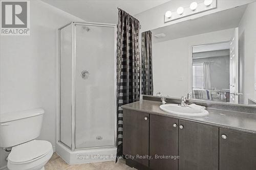 3pc ensuite bath - 412 - 308 Watson Parkway N, Guelph (Grange Road), ON - Indoor Photo Showing Bathroom