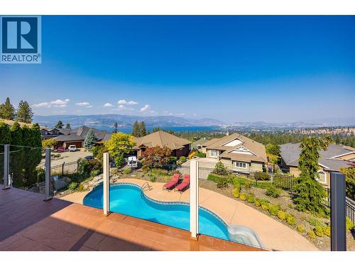 620 Arbor View Drive, Kelowna, BC - Outdoor With In Ground Pool With View