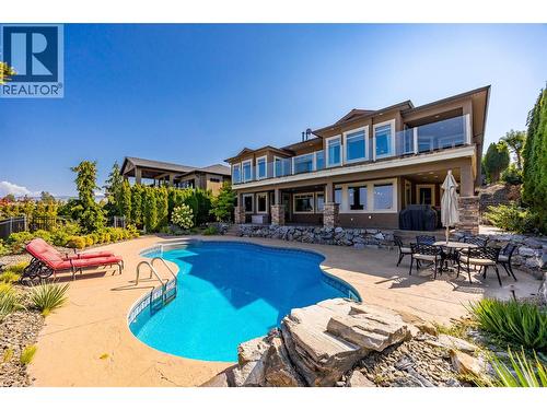 620 Arbor View Drive, Kelowna, BC - Outdoor With In Ground Pool With Deck Patio Veranda