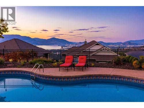 620 Arbor View Drive, Kelowna, BC - Outdoor With In Ground Pool With View