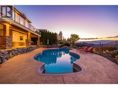 620 Arbor View Drive, Kelowna, BC - Outdoor With In Ground Pool