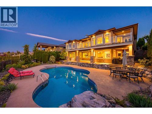 620 Arbor View Drive, Kelowna, BC - Outdoor With In Ground Pool With Deck Patio Veranda