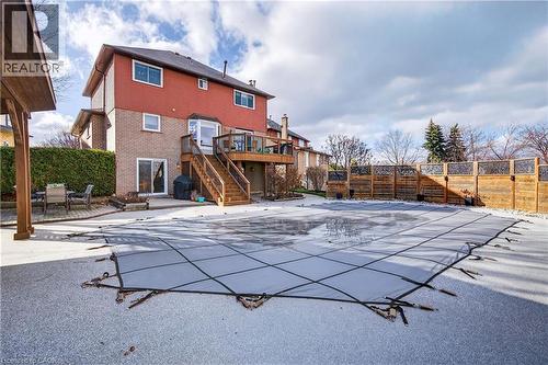 2378 Arnold Crescent, Burlington, ON - Outdoor With In Ground Pool With Deck Patio Veranda