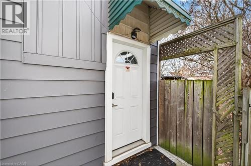 Side entry into the Mudroom/Laundry room & basement - 8 East 23Rd Street, Hamilton, ON - Outdoor With Exterior