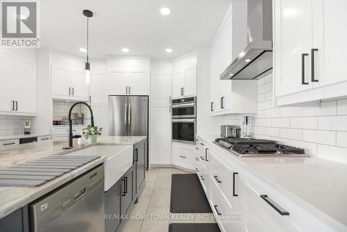 201 Empire Hanna Road E, Edwardsburgh/Cardinal, ON - Indoor Photo Showing Kitchen With Double Sink With Upgraded Kitchen