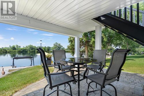 201 Empire Hanna Road E, Edwardsburgh/Cardinal, ON - Outdoor With Body Of Water With Deck Patio Veranda With Exterior