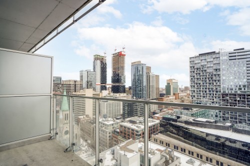 Balcony - 2403-495 Av. Viger O., Montréal (Ville-Marie), QC - Outdoor With View