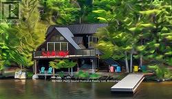 Rented photo shows different colour siding & roof - 