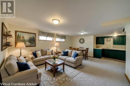 virtually staged - 229 Datas Drive E, Clearview (Stayner), ON - Indoor Photo Showing Living Room