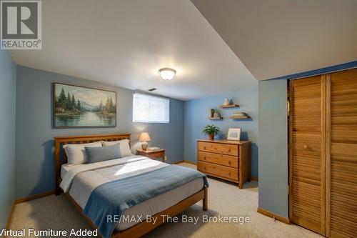 virtually staged - 229 Datas Drive E, Clearview (Stayner), ON - Indoor Photo Showing Bedroom