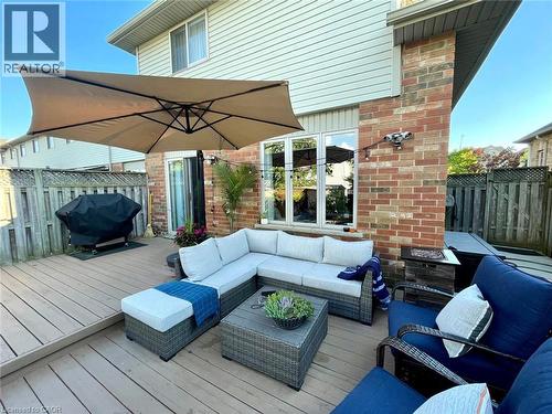 593 Southridge Drive, Hamilton, ON - Outdoor With Deck Patio Veranda With Exterior