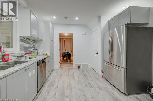 74 Mcdougall Road, Waterloo, ON - Indoor Photo Showing Kitchen With Double Sink
