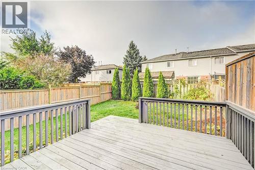 549 Burnett Avenue, Cambridge, ON - Outdoor With Deck Patio Veranda With Exterior
