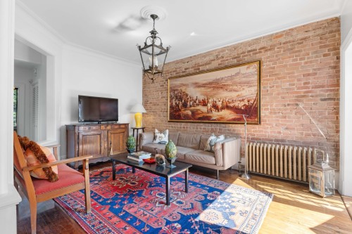 Living Room - 382A Av. Metcalfe, Westmount, QC - Indoor Photo Showing Living Room