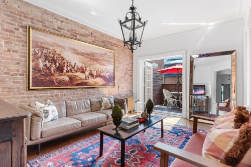 Living Room - 382A Av. Metcalfe, Westmount, QC - Indoor Photo Showing Living Room