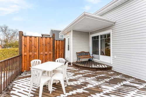 Terrasse - 1107 Rue Principale E., Magog, QC - Outdoor With Deck Patio Veranda With Exterior