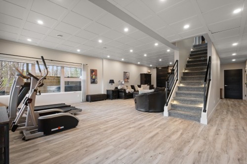 Salle familiale - 752 Ch. Viens, Magog, QC - Indoor Photo Showing Gym Room