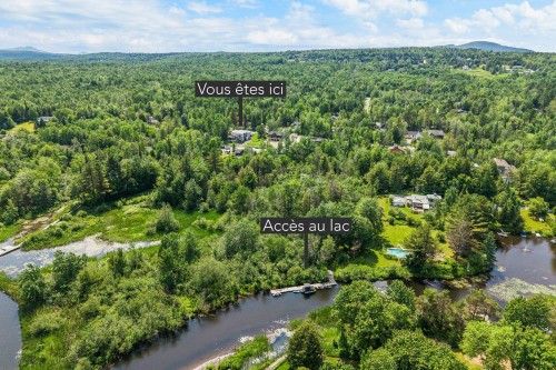 Photo aérienne - 752 Ch. Viens, Magog, QC - Outdoor With Body Of Water With View