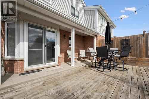 Large backyard - 427 Bankside Crescent, Kitchener, ON - Outdoor With Deck Patio Veranda