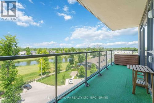 Balcony - 601 - 7711 Green Vista Gate, Niagara Falls (Marineland), ON - Outdoor With Balcony With View With Exterior