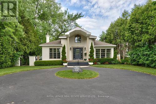 Prime 65' x 120' Lot in a Prestigious Location! - 3423 Lakeshore Road, Burlington, ON - Outdoor With Facade