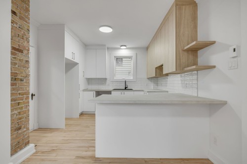 Kitchen - 1-2-495 Av. Lemesurier, Québec (La Cité-Limoilou), QC - Indoor Photo Showing Kitchen