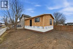 Partially built 560 sq. ft plus basement ADU - 
