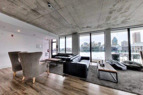 Salle communautaire - 306-1165 Rue Wellington, Montréal (Le Sud-Ouest), QC - Indoor Photo Showing Living Room