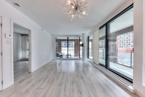 Salon - 306-1165 Rue Wellington, Montréal (Le Sud-Ouest), QC - Indoor Photo Showing Other Room