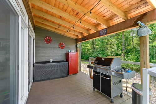 Terrasse - 287 Ch. Stephens, Otter Lake, QC - Outdoor With Deck Patio Veranda With Exterior