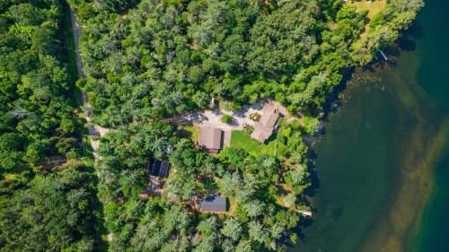 Photo aérienne - 287 Ch. Stephens, Otter Lake, QC - Outdoor With Body Of Water With View