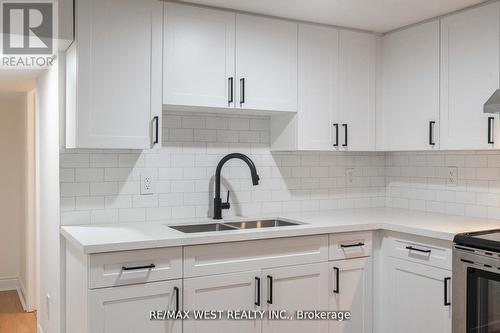 Lower - 75 Wright Crescent, Caledon, ON - Indoor Photo Showing Kitchen With Double Sink
