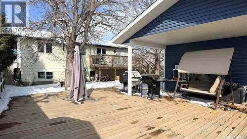 422 Spruce Drive, Estevan, SK - Outdoor With Deck Patio Veranda With Exterior