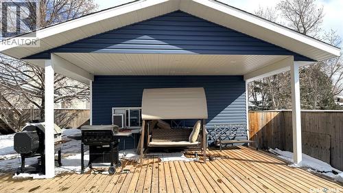 422 Spruce Drive, Estevan, SK - Outdoor With Deck Patio Veranda With Exterior